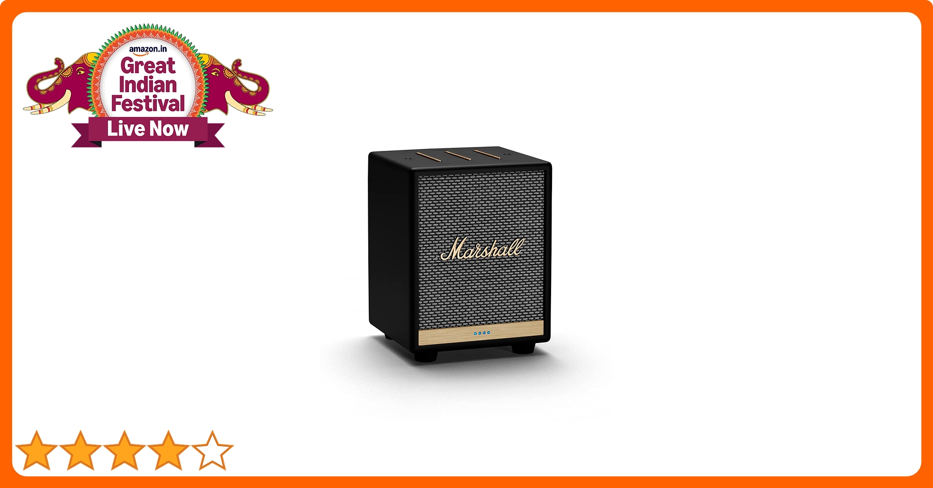 スピーカー・ウーファー Marshall Uxbridge Voice with Alexa スピーカー・ウーファー Marshall Uxbridge Voice with Alexa